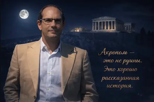 Гид Алексей Элпиадис: экскурсии по Афинам на русском языке — версия для тёмной темы